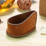 porte verres velours noir marron bleu rose classique