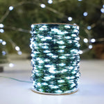 guirlande lumineuse solaire vert blanc modes étanches décoration noël