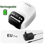 lampe ongles rechargeable séchage rapide uv led nail dryer portable moderne blanc