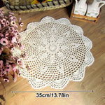serviettes table polyester fleuris traditionnelles 40cm beige clair réutilisables pâques fête