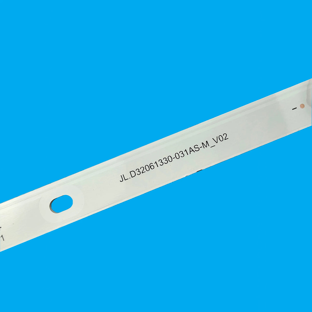 barre lumineuse led blanc moderne connecteur led étiquette technique symboles polarité numéro pièce