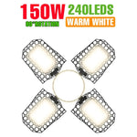 lampe led déformable noir blanche 1000 lumens e27 industrielle moderne