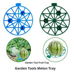 plateau plastique jardinage support fruits agricole antirouille stable vert pastèque melon courge