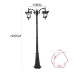 lampe rue industrielle ip65 led noir bronze vintage extérieure moderne étanche