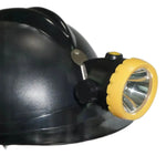 lampe frontale led noire pratique chargeur incluse ceinture ajustable camping chasseextérieur