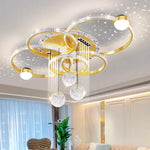 lustre moderne argenté doré cristaux scintillants éclairage chambre salon entrée moderne luxueux