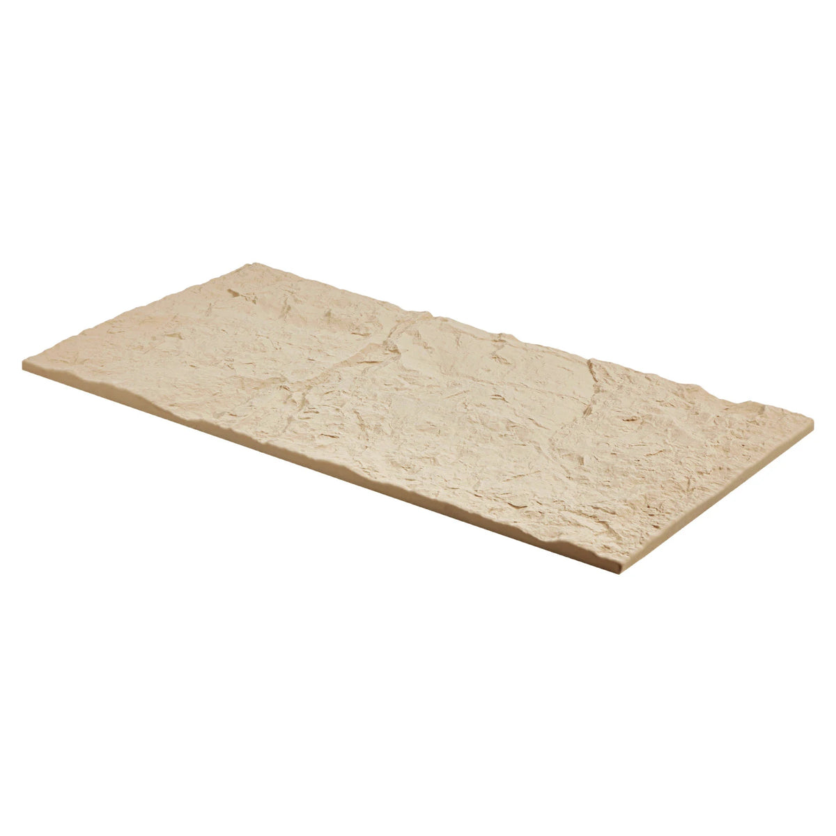 panneaux muraux decoratifs imitation pierre naturelle moderne rustique pieces 120x60cm beige clair texturé