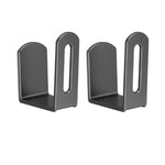 support mural blanc gris routeur wifi antennes alimentation prise electrique minimaliste fixations pinsées