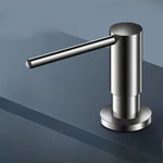 distributeur savon liquide argenté moderne tuyau flexible 120cm ouverture 25 40mm