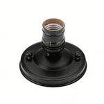 socle lampe vis vintage noir argenté doré bronze mat opacité mur