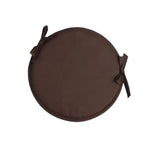 coussin rond mousse pu polyester coton antidérapant moderne couleur verte violet marron