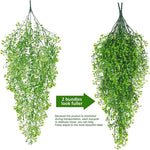 décoration extérieure moderne bouquet artificiel violet vert feuilles fleurs suspendu 80cm