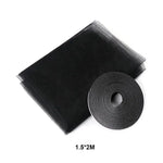 filet anti moustiques adhésif gris clair maille fine moderne fenêtre nylon