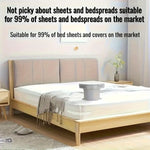 fixateurs angle draps lit bande transparente housses matelas antidérapants protection sécurité clips minimalistes modernes