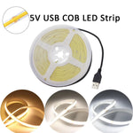 ruban led cob 320 leds blanc chaud froid 5v moderne chambre décorationintérieur