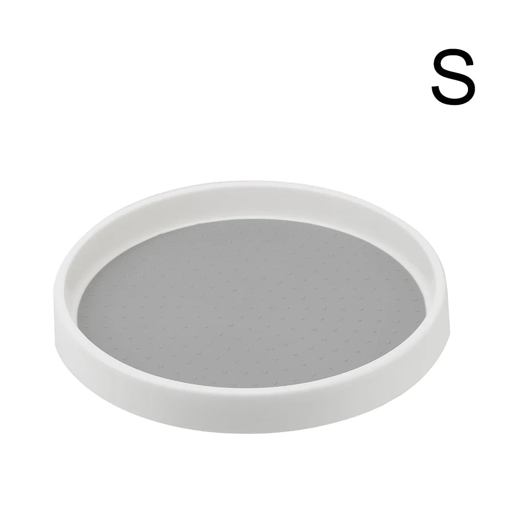 support rotatif cuisine blanc grille moderne respectueux environnement adhésif plateau rangement