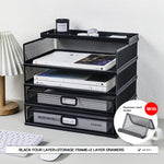 rangement multifonctionnel rack noir blanc vert maille métallique moderne document porte cartes étiquettes chanel