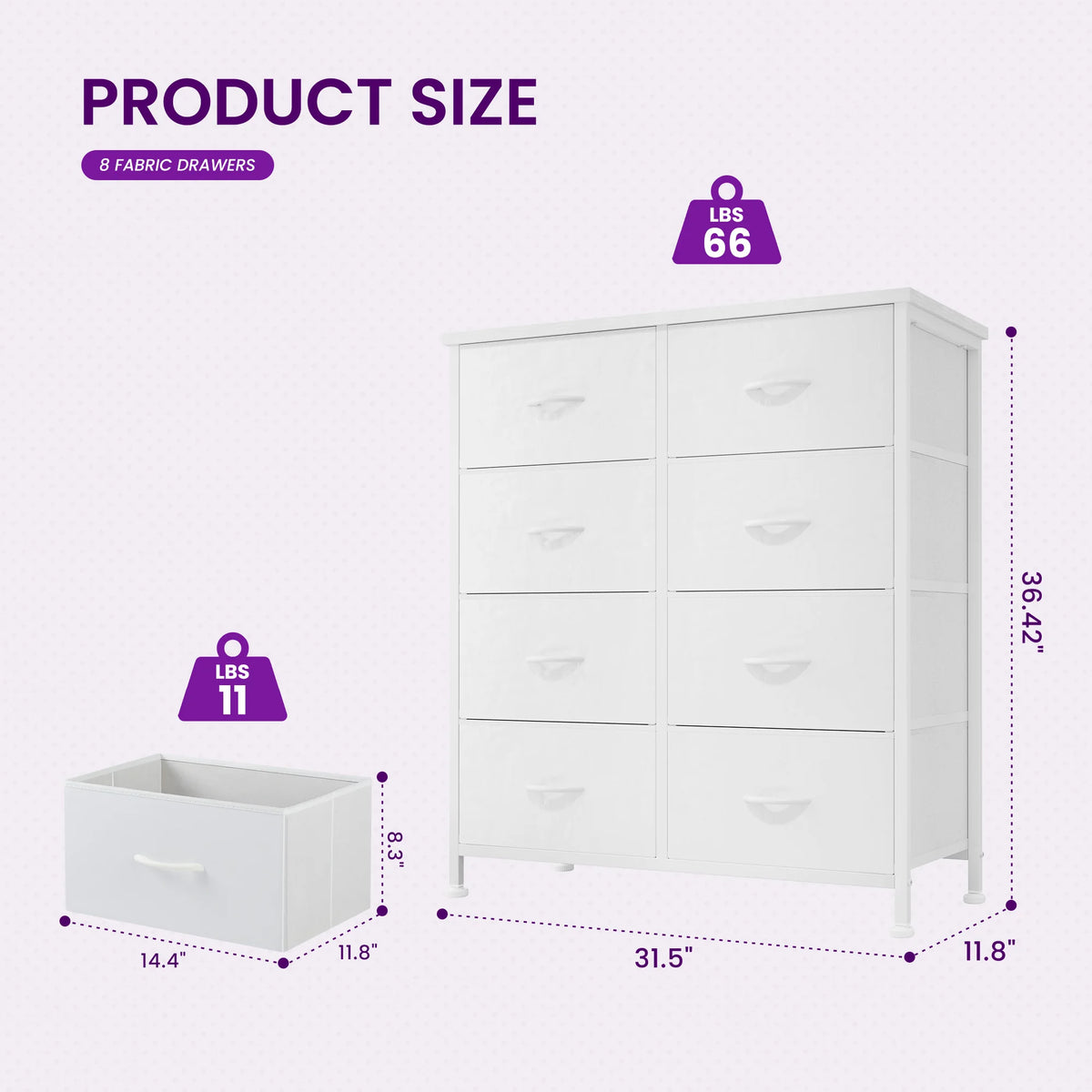 armoire moderne commode blanc tiroirs métal texture bois rangement chambre coucher