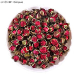 décoration intérieure mini roses séchées naturelles artisanales rouge vert maison fête anniversaire