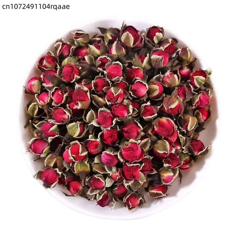 décoration intérieure mini roses séchées naturelles artisanales rouge vert maison fête anniversaire