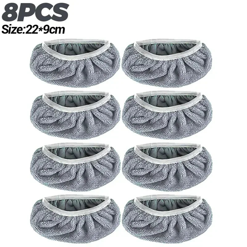 tampon microfibre vert doux absorbant clip pratique nettoyage sol meubles humidification écologique rechargeable
