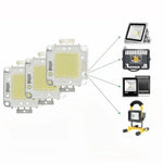 ampoule led chip 10w 20w 30w 50w 100w blanc chaud froid moderne technologique 120deg