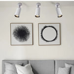 Spot mural LED moderne fixé mur blanc noir éclairage quotidien chambre salon minimaliste