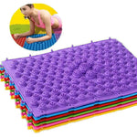 tapis massage points concaves violet vert rose bleu moderne opacité yoga circulation sanguine