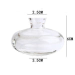 vases transparents modernes simples verre bleu clair decoration maison salon