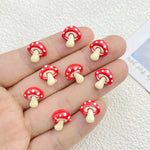 boutons manchette résine rouge rose jaune bleu clair points blancs décoratifs enfantins 14+