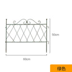 grille jardin art nouveau vert blanc support plante cloison décorativeextérieur facile assembler