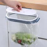 sac rangement transparent moderne blanc bleu orange clips pratique cuisine salle bain respectueux l'environnement