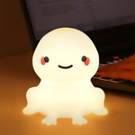 veilleuse animale licorne led change couleur tactile rechargeable table enfant