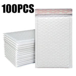 enveloppes bulles auto scellantes 500 pieces blanc texture bulle moderne adhésif rembourrées expédition imperméable