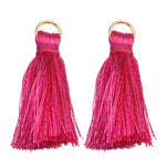pompons franges polyester multicolores anneau métallique vêtements rideaux décoratifs textiles maison bricolage bijoux pendentifs