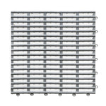 tapis salle bain antidérapant bleu vert blanc gris beige modulable drainant 30cm 30cm