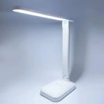 lampe led moderne blanc interrupteur tactile bras articulé support smartphone étude écriture chambre coucher