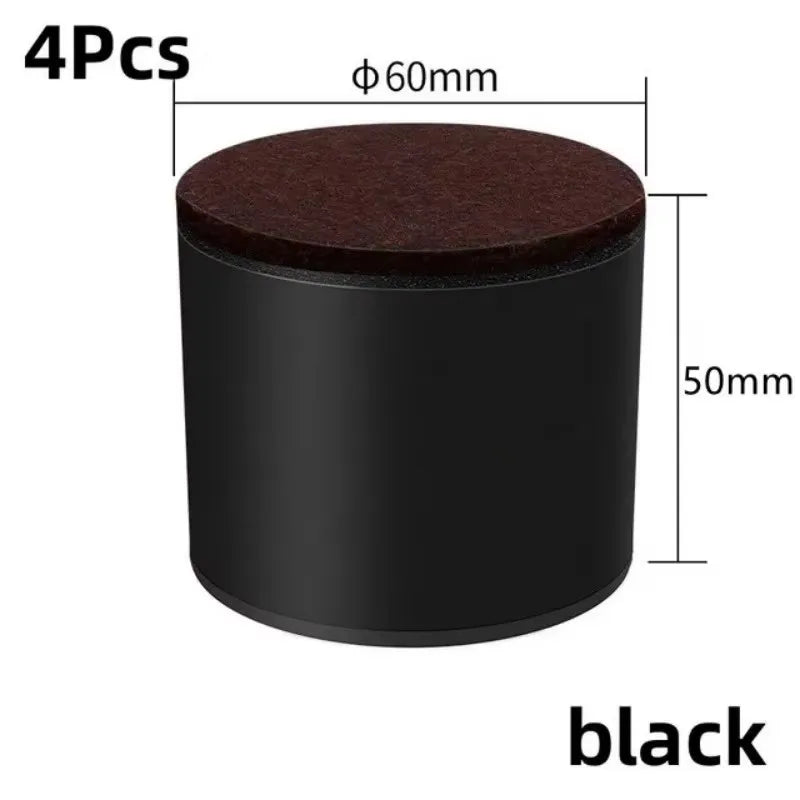 patins meuble marron noir blanc adhésifs rectangulaires carrés modernes antidérapants sol protection usure