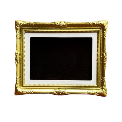 Cadre photo noir doré adhésif semi transparent classique détachable réfrigérateur ornement détachable