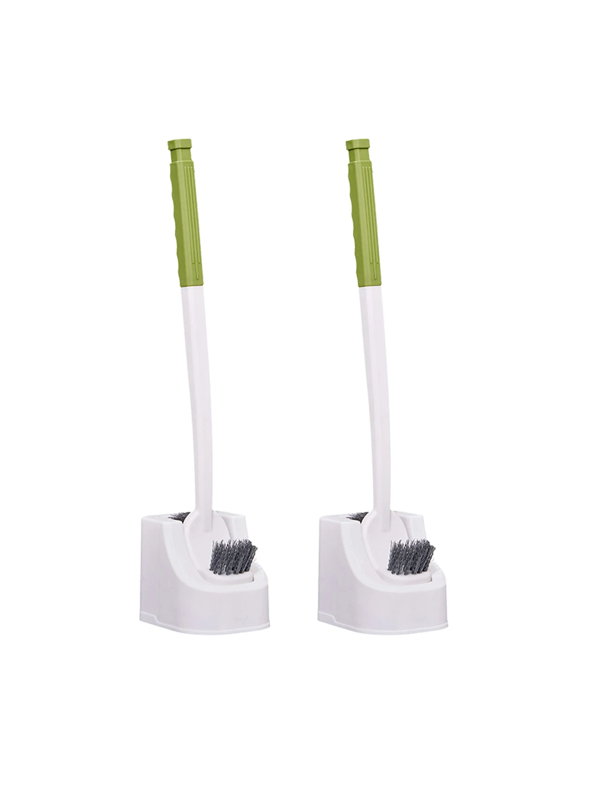 brosse wc moderne adhésive poils noirs blanc vert clair durable respectueux environnement