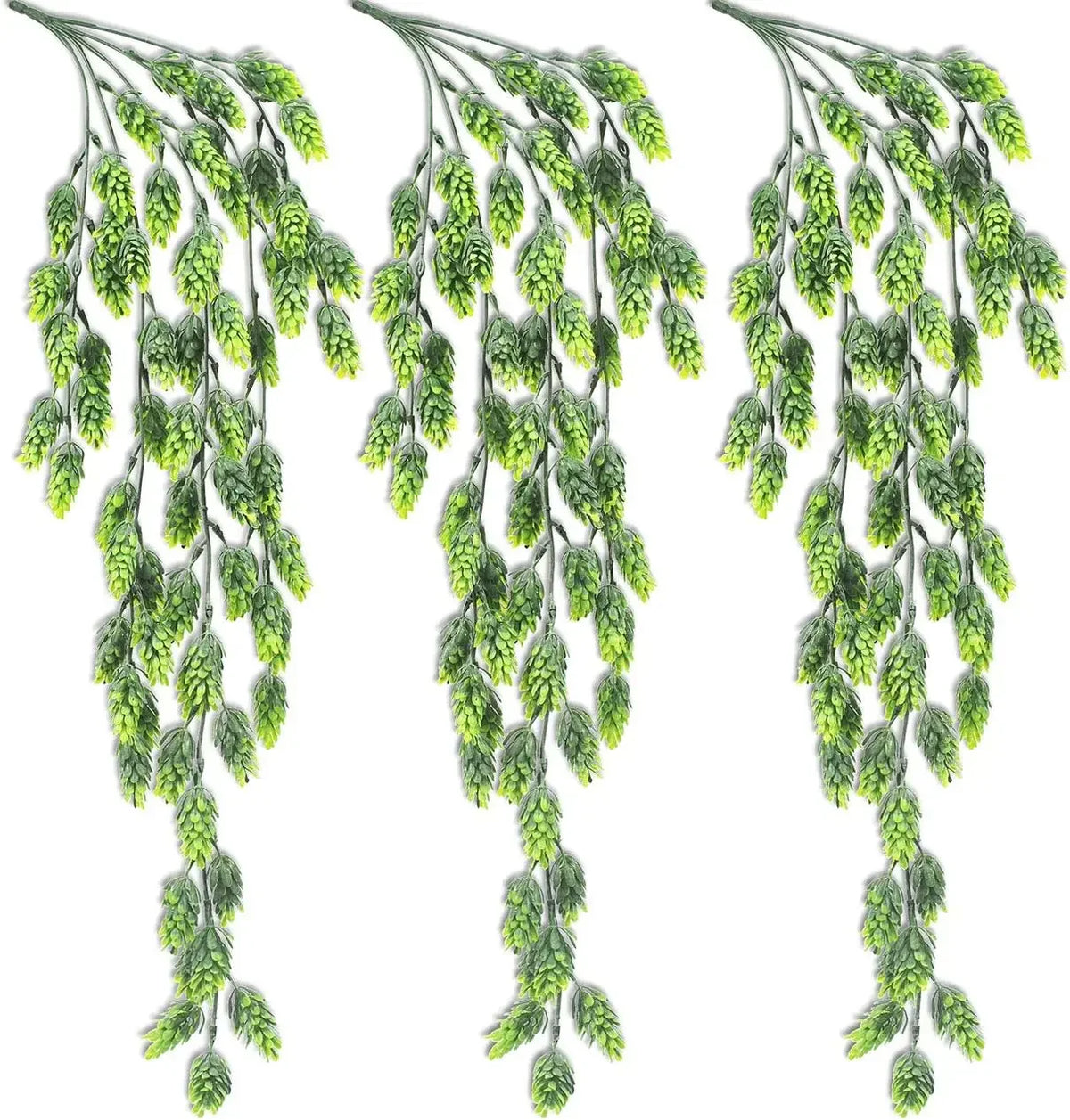 guirlande artificielle cones pin vert naturelle mariage noël extérieur pièces