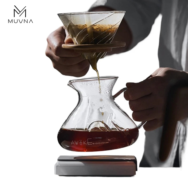 filtre transparent moderne tasse incluse serveur verre qualité haute barista compatible coldbrew espresso