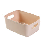 boîte rangement moderne poignées blanc beige bleu marine imperméable plastique