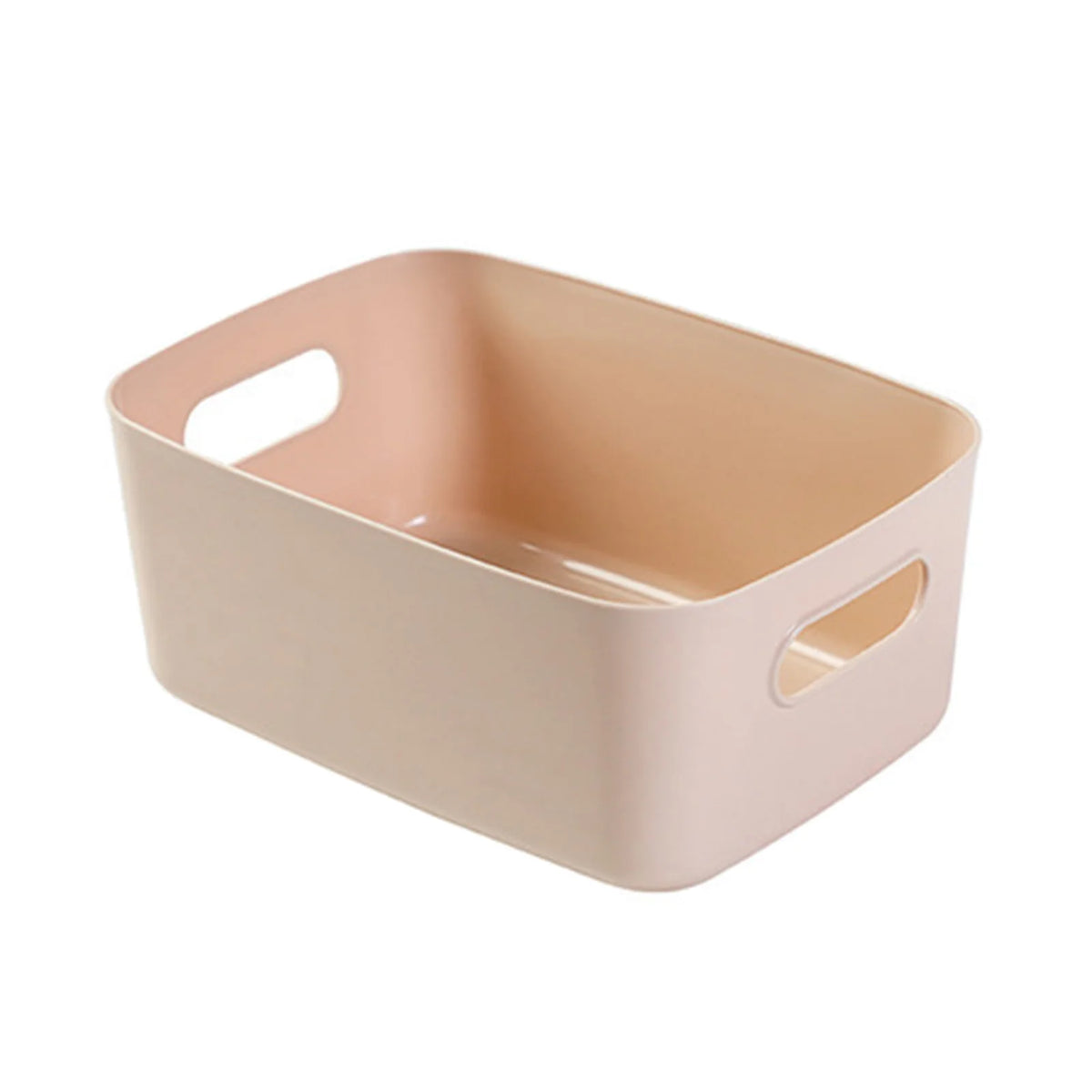 boîte rangement moderne poignées blanc beige bleu marine imperméable plastique