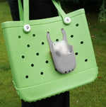 sac main pratique moderne adhésif vert bleu orange rouge gris violet sans motif poignée