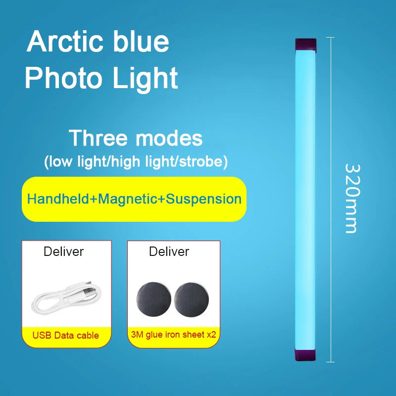 lampe led bleu violet rechargeable moderne minimaliste 520mm 320mm 170mm