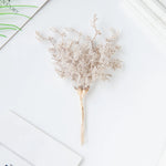 guirlande fleurs séchées blanc bleu rose vert décoration noël mariage rustique festiveextérieur