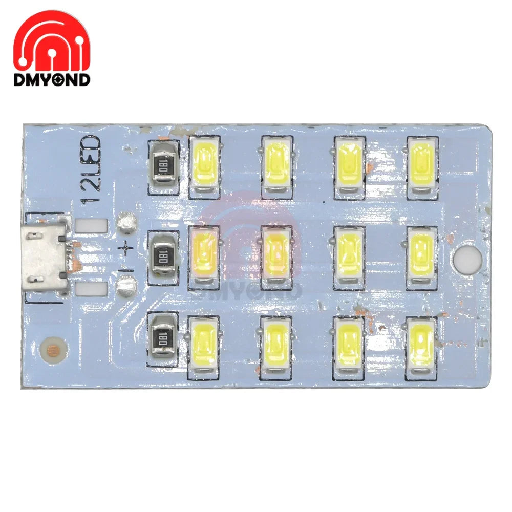 Module LED Blanc 5V 430mA 12 16 20 Pièces Moderne Mat Opacité Connecteur Diodes