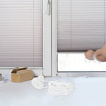 rideau lamelles blanc moderne chaîne accessoires réparation vis fixations métal