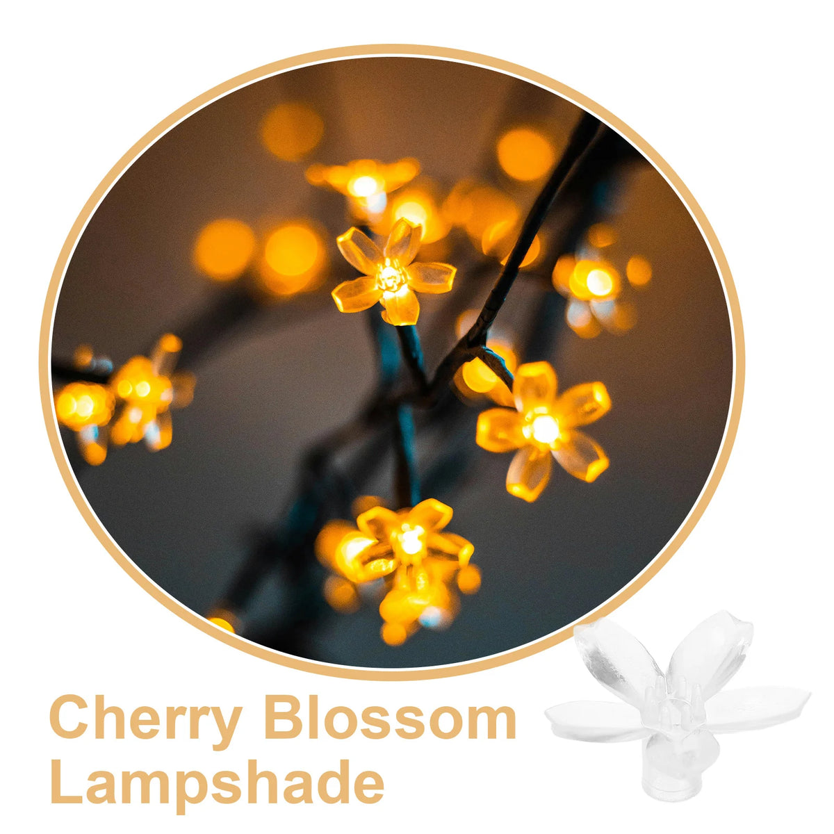 clips décoratifs transparents fleurs simples minimaliste décoration lumière fête mariage 100 pièces